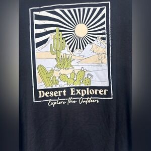 Chit Chat Desert Explorer Graphic Tee Black Short Sleeve XL PTK2473-G2732